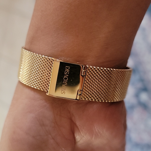 Swarovski rose gold watch main image 4